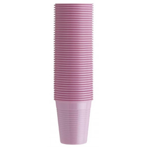 BICCHIERI IN PLASTICA ROSA...