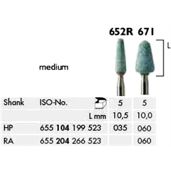 ABRASIVI BLU B652R.104.035...