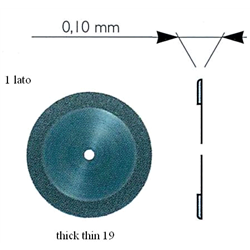 THICK-THIN mm.19 1 LATO...
