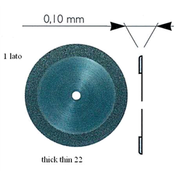THICK-THIN mm.22 1 LATO...