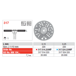 DISCHI 317.514.220 DIAM.HP...