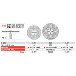 DISCHI 345.514.220 DIAM.HP...