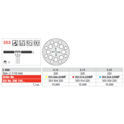 DISCHI 353.514.220 DIAM.HP...