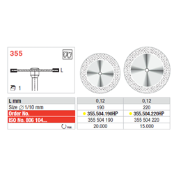 DISCHI 355.504.220 DIAM.HP...