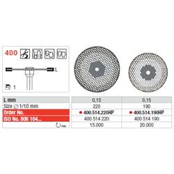 DISCHI 400.514.220 DIAM.HP...