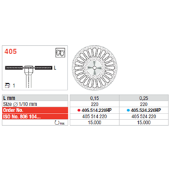 DISCHI 405.514.220 DIAM.HP...
