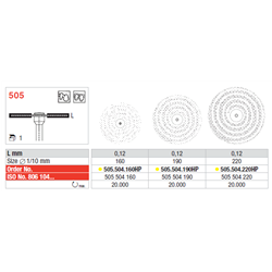 DISCHI 505.504.160 DIAM.HP...