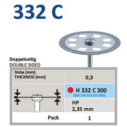 DISCHI HORICO H332C.300...