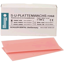 CERA IN LASTRE ROSA GR. 500...