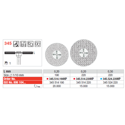DISCHI 345.524.220 DIAM.HP...