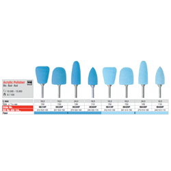 ABRASIVI 0644 pz.6 AZZURRO...