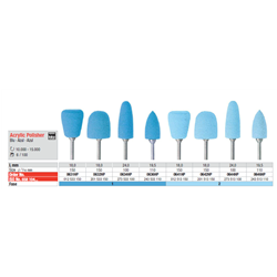 ABRASIVI 0632 pz.6 ACRYLIC...