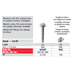 MANDRINI A VITE 4020HP...