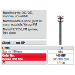 MANDRINO A ROSCA 4001 HP...