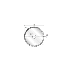 FRESA DIAM.NORMALE 0,30x63...